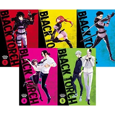 Picture of Black Torch Manga Vol. 1-5 Paperback  January 1, 2019(premium quality)