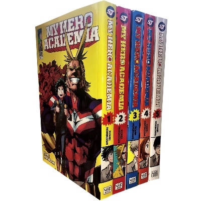 Picture of My Hero Academia Volume 1-5 Collection 5 Books Set Paperback  1 Jan. 2016(premium quality)