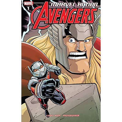 Picture of Marvel Action Avengers (2020-2021)  vol -1/2  Kindle & comiXology( 2 books )(premium quality full color papar)