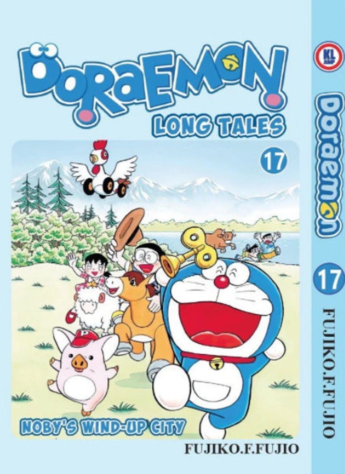 Picture of Doraemon Long Tales English Manga Comic Vol.1-17(END) (17 Books Collection) Paperback 1 Jan. 2023 (premium quality)