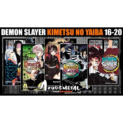 Picture of Demon Slayer: Kimetsu no Yaiba Vol (16-20) 5  Book Collection Set premium quality manga