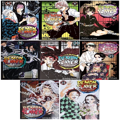 Picture of Demon Slayer: Kimetsu No Yaiba Vol (16 -23) 8 Book Collection  premium quality  Manga