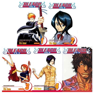Picture of MANGA Bleach 1-5   premium quality  Manga