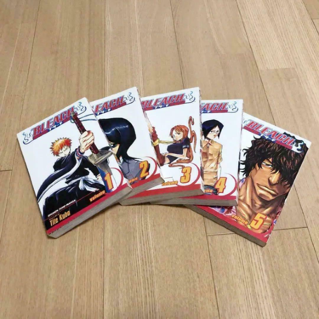Picture of MANGA Bleach 1-5   premium quality  Manga