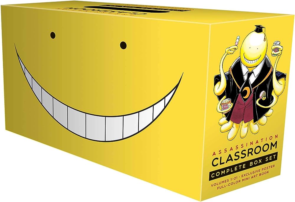 Picture of Assassination Classroom Complete  Set: Includes volumes 1-21 with premium Paperback    premium quality  Manga