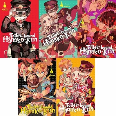 Picture of Toilet-Bound Hanako-Kun Series 5 book set Vol. 1 - 5  Paperback  (5 books sets )  premium quality  Manga