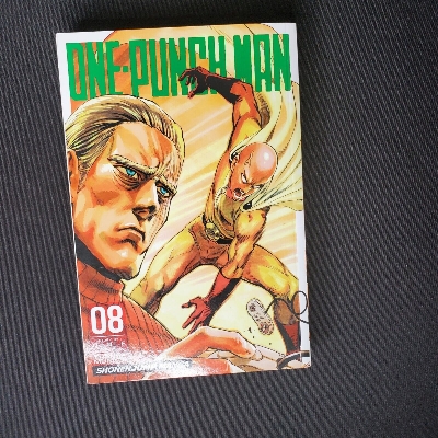 Picture of One-Punch Man Volume 8 Paperback – 20 Sept. 2016  premium quality  Manga