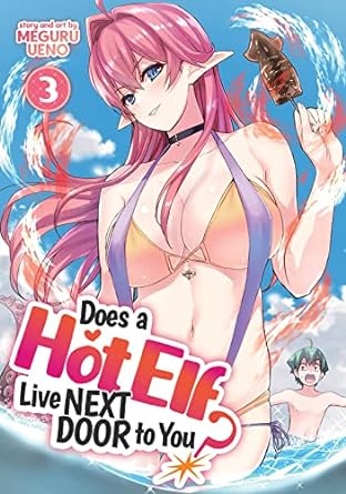Picture of Does a Hot Elf Live Next Door to You? Vol. 1-5  Paperback – August 24, 2021   premium quality  Manga (5 books )