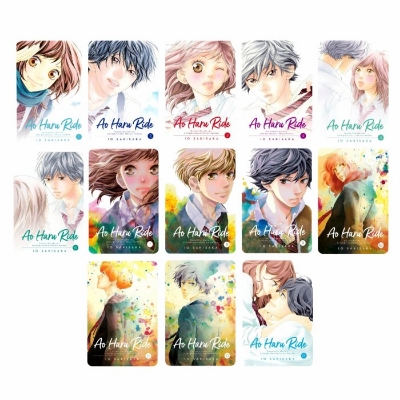 Picture of Ao Haru Ride Complete Magna Set Vol. 1-13 by Io Sukiyaki Paperback – January 1, 2020   premium quality  Manga