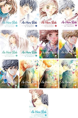 Picture of Ao Haru Ride Complete Magna Set Vol. 1-13 by Io Sukiyaki Paperback – January 1, 2020   premium quality  Manga