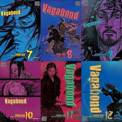 Picture of Vagabond (VIZBIG Edition) Complete Collection Manga Set (Vol 1-12) by by Takehiko Inoue Paperback   premium quality  Manga