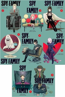 Picture of S p y  x Family Vol 1 to 8 Paperback December 2020 premium quality