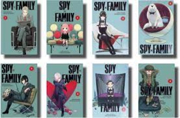 Picture of S p y  x Family Vol 1 to 8 Paperback December 2020 premium quality