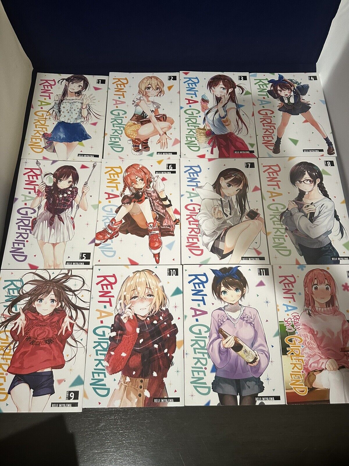 Picture of Rent A Girlfriend Manga 10-book Collection Set Vol 1-10