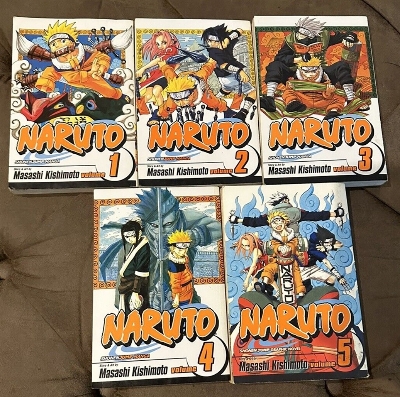 Picture of Naruto Vol,1,2,3,4,5(1-5)