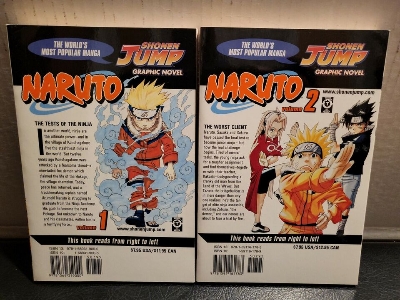 Picture of Naruto Vol,1,2,3,4,5(1-5)