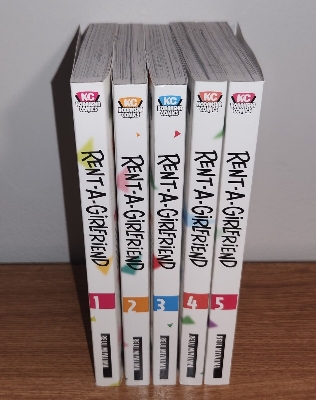 Picture of Rent A Girlfriend Manga 5 book collection set vol 1-5