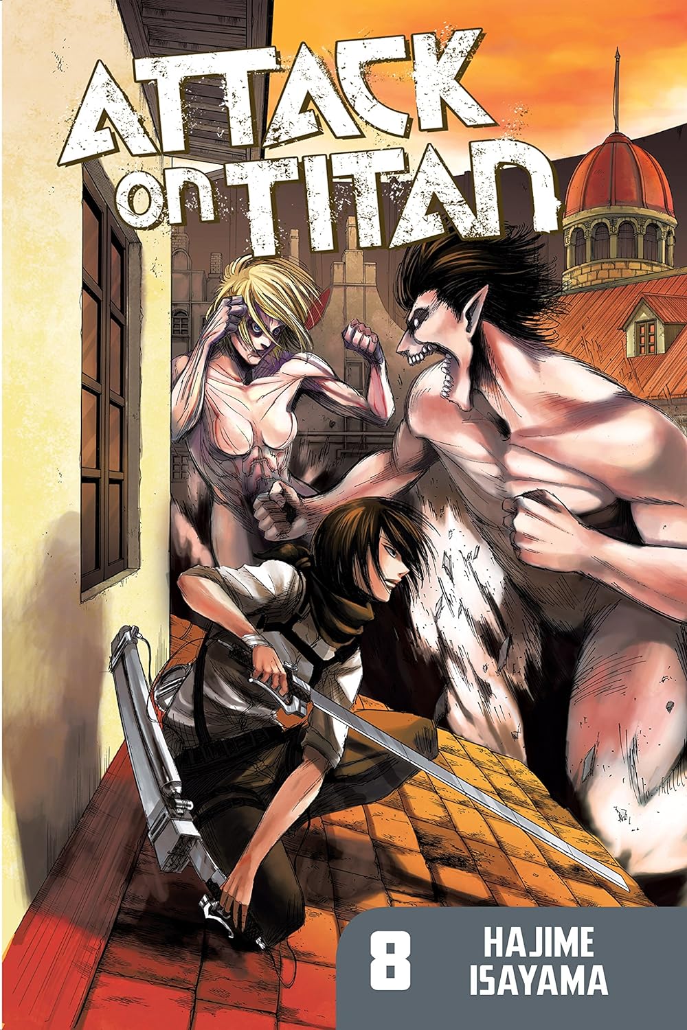 Picture of Attack on Ti t a n Vol. 3,4,5,6,7,8,9,10 only one