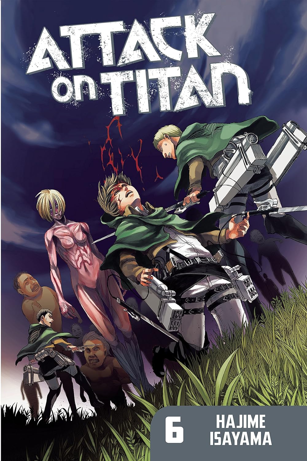 Picture of Attack on Ti t a n Vol. 3,4,5,6,7,8,9,10 only one
