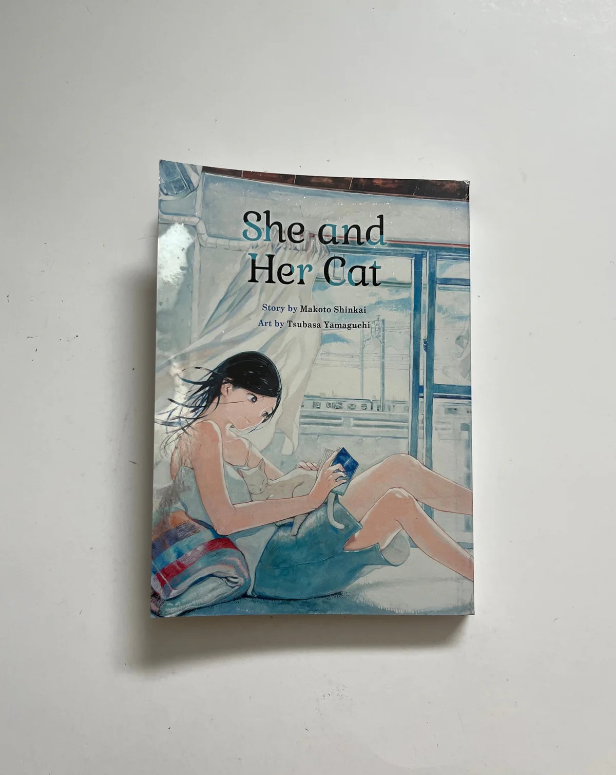 Picture of She and Her Cat