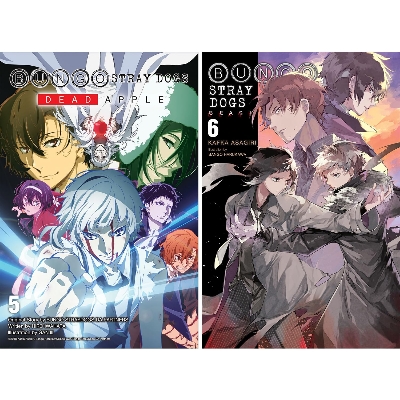 Picture of Bungo Stray Dogs, Vol. 1 -9 (light novel) by Kafka Asagiri collection set Paperback  January 1, 2022