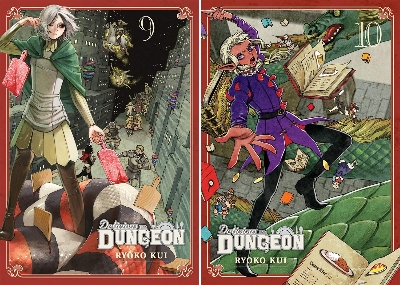 Picture of Delicious in Dungeon Manga Set Vol. 1-14 by Ryoko Kui Paperback – January 1, 2021