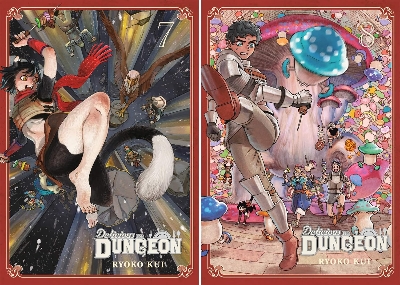 Picture of Delicious in Dungeon Manga Set Vol. 1-14 by Ryoko Kui Paperback – January 1, 2021