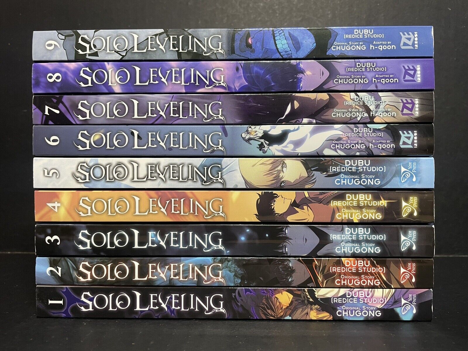 Picture of Solo Leveling Manhwa Vol. 1-9 Complete Set Comic