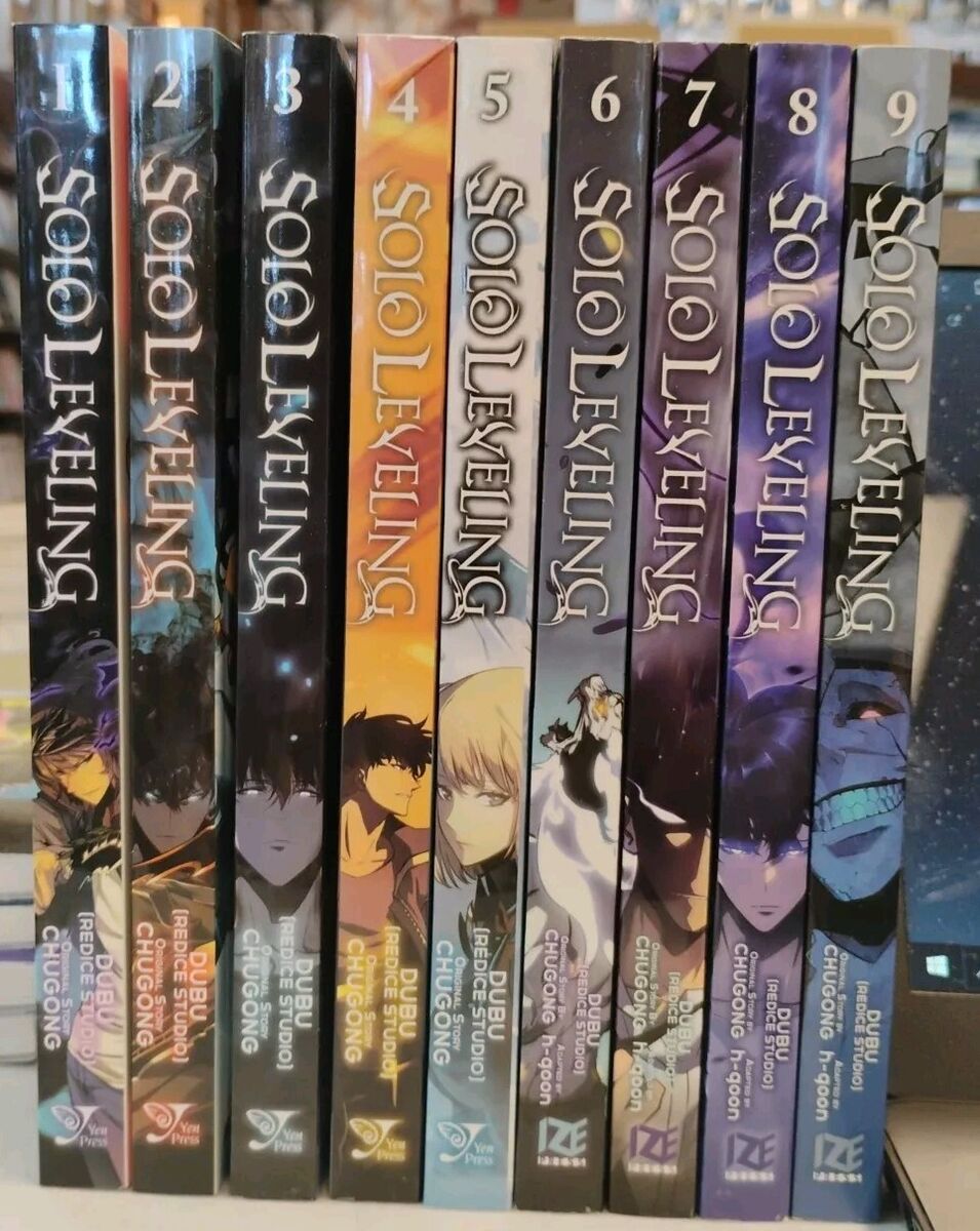 Picture of Solo Leveling Manhwa Vol. 1-9 Complete Set Comic