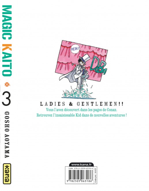 Picture of Magic Kaito - Tome 3 Paperback – Illustrated, 3 April 2015