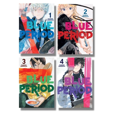 Picture of Blue Period Vol 1-15 English Manga Set - Brand New By Tsubasa Yamaguchi