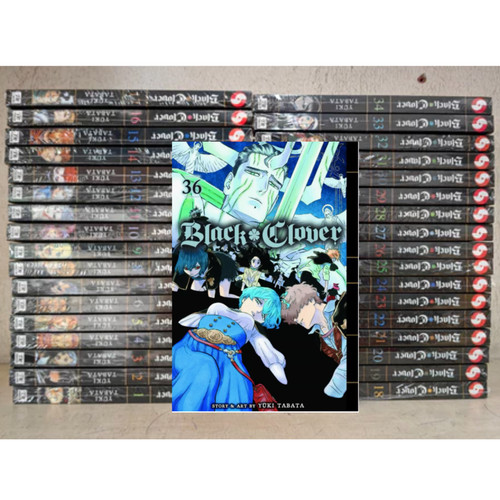 Picture of Black Clover Manga Comic English Full Set Volume 1-36 (36 BOOK SET)