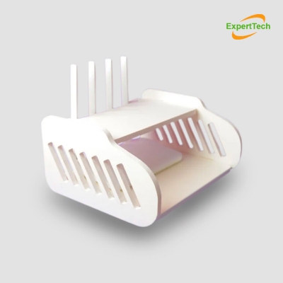 Picture of High Quality Wifi Router Stand Shelf Double Layer Wall Mounted Shelf Storage Rack Home Decorator - Router Stand