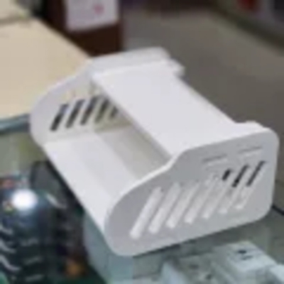 Picture of First Deal Wifi Router Stand Shelf Double Layer Wall Mounted Shelf Home decorator