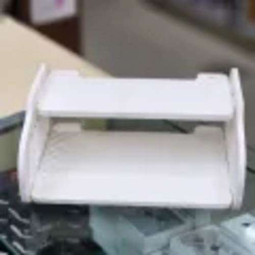 Picture of First Deal Wifi Router Stand Shelf Double Layer Wall Mounted Shelf Home decorator