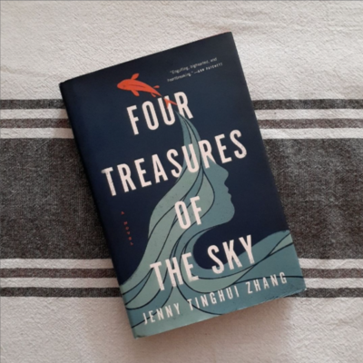 Picture of Four Treasures of the Sky ( Book by Jenny Tinghui Zhang ) ( Premium Paper and Matte Cover ) Novel