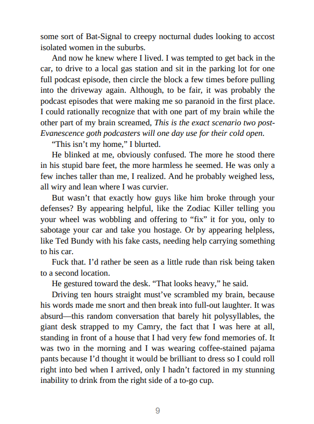 Picture of Love in the Time of Serial Killers by Alicia Thompson (Premium Paper and Matte Covers) Novel