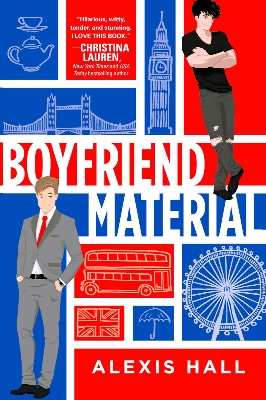 Picture of Boyfriend Material (London Calling #1) by Alexis Hall | Premium Paper | Matte Cover Novel
