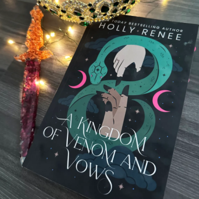 Picture of A Kingdom of Venom and Vows ( Stars and Shadows #3 ) ( Book by Holly Renee ) ( Premium Paper and Matte Cover ) Novel
