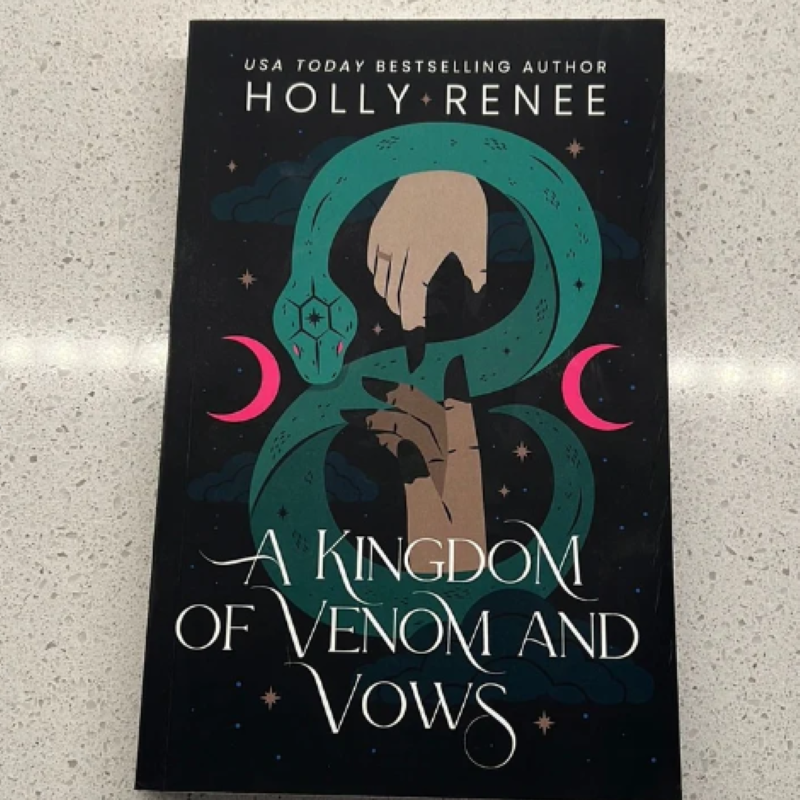 Picture of A Kingdom of Venom and Vows ( Stars and Shadows #3 ) ( Book by Holly Renee ) ( Premium Paper and Matte Cover ) Novel