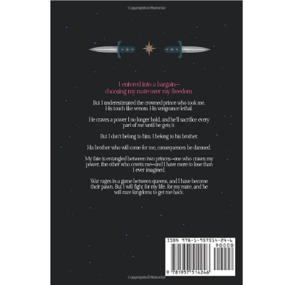 Picture of A Kingdom of Venom and Vows ( Stars and Shadows #3 ) ( Book by Holly Renee ) ( Premium Paper and Matte Cover ) Novel