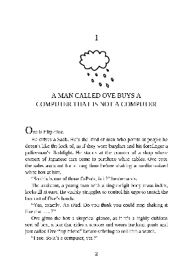 Picture of A Man Called Ove by Fredrik Backman ( Premium Paper and Matte Cover ) Novel