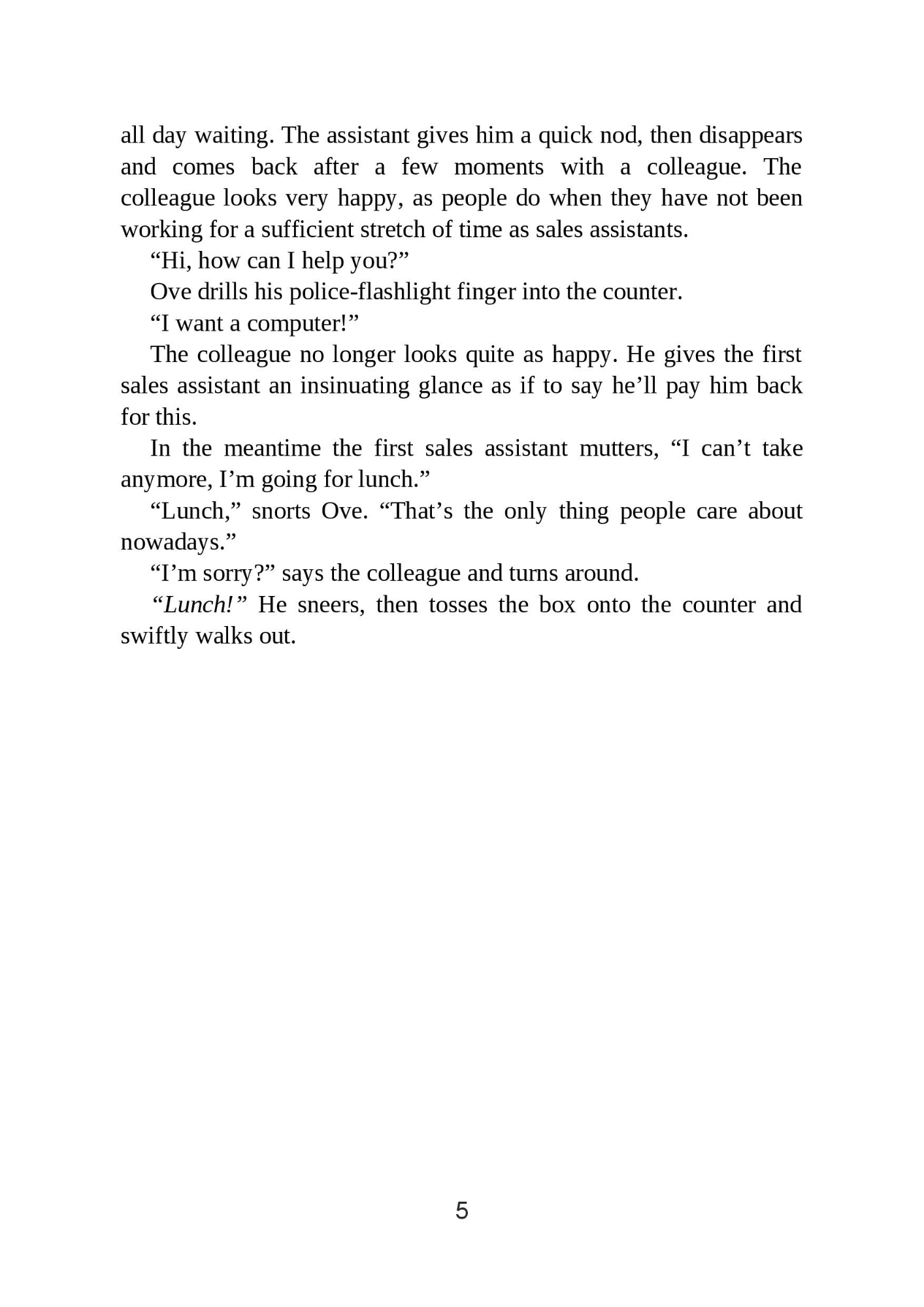 Picture of A Man Called Ove by Fredrik Backman ( Premium Paper and Matte Cover ) Novel