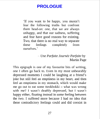 Picture of I Want to Die But I Want to Eat Tteokpokki by Baek Se-hee ( Premium Paper and Matte Cover ) Novel