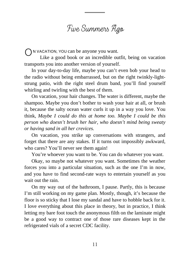 Picture of People We Meet on Vacation by Emily Henry (Premium Paper and Matte Covers) Novel