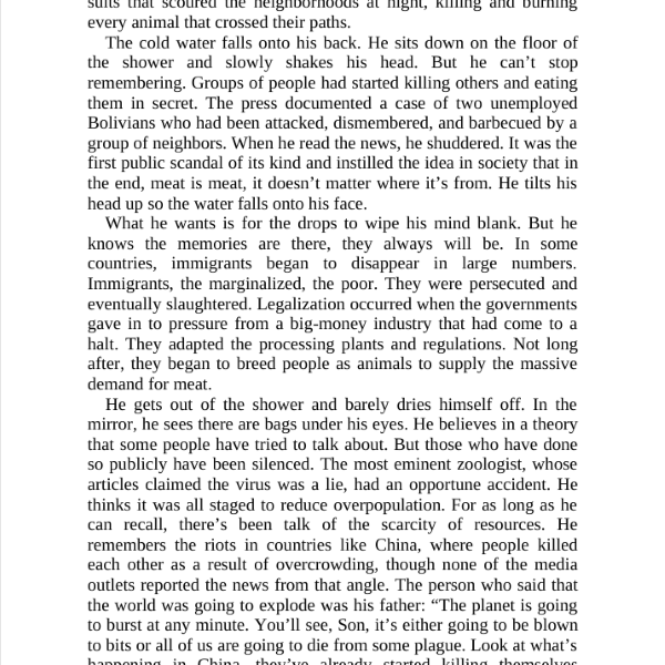 Picture of Tender is the Flesh by Agustina Bazterrica ( Premium Print and Matte Cover ) Novel