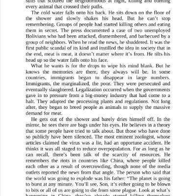 Picture of Tender is the Flesh by Agustina Bazterrica ( Premium Print and Matte Cover ) Novel