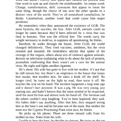 Picture of Tender is the Flesh by Agustina Bazterrica ( Premium Print and Matte Cover ) Novel