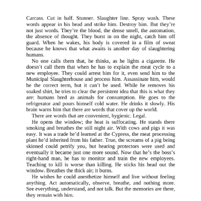 Picture of Tender is the Flesh by Agustina Bazterrica ( Premium Print and Matte Cover ) Novel