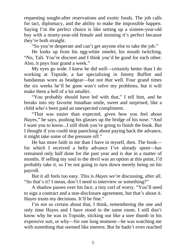 Picture of A Deal with the Devil (The Devils #1) by Elizabeth O'Roark (Premium Print and Matte Cover) Novel